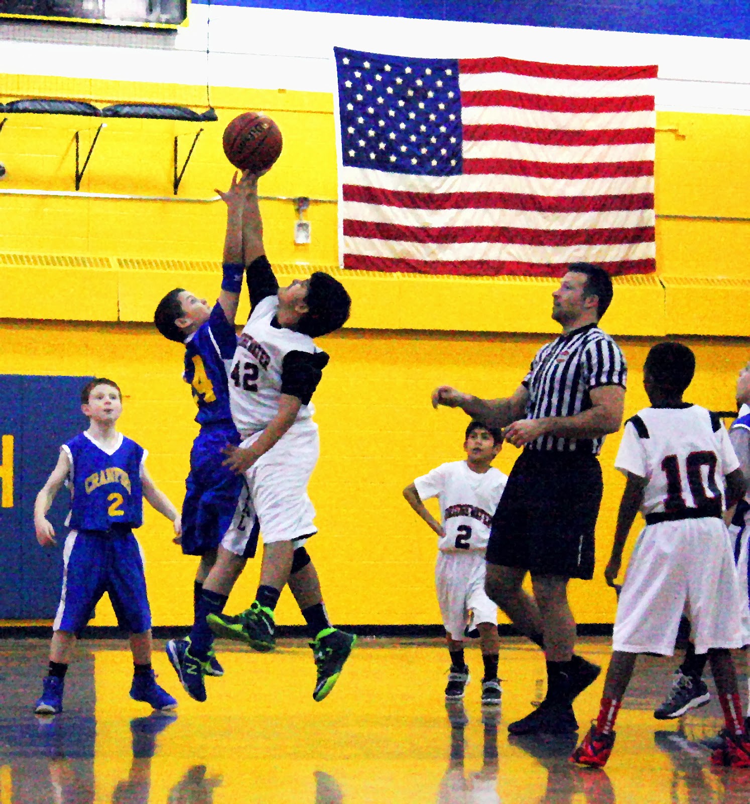 our fam on the go PAL Basketball season's end