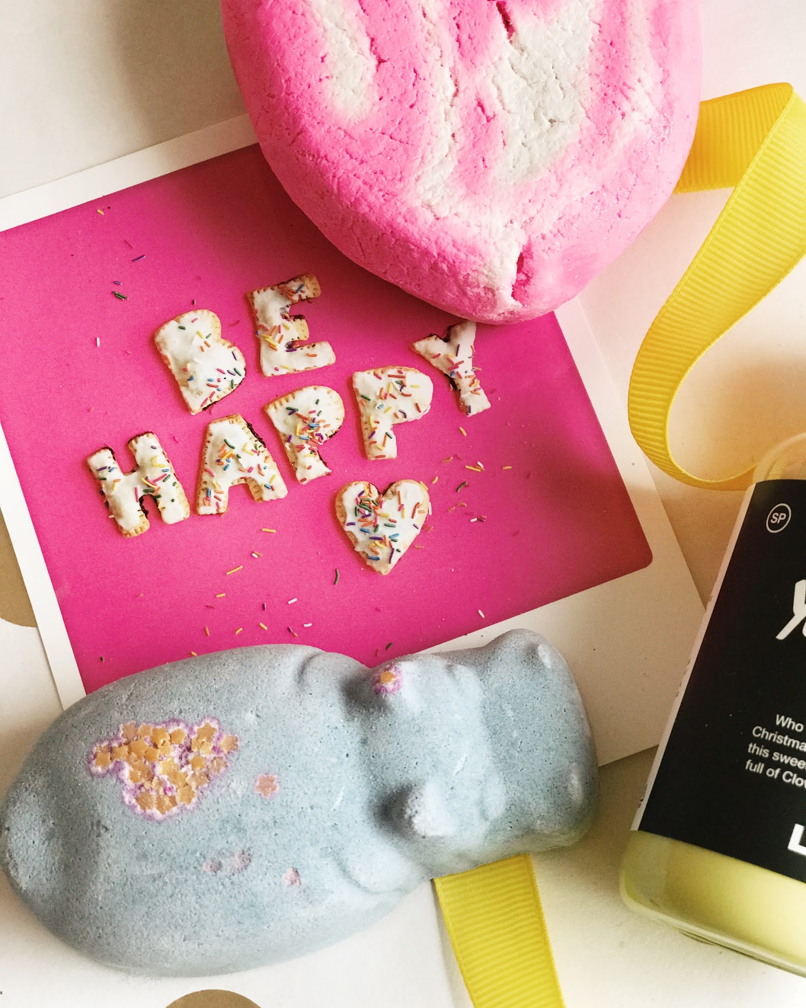 'I want a hippopotamus for Christmas' bath bomb