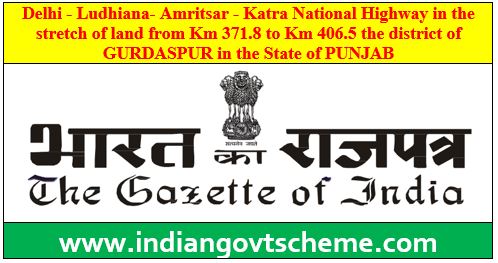 Delhi - Ludhiana- Amritsar - Katra National Highway