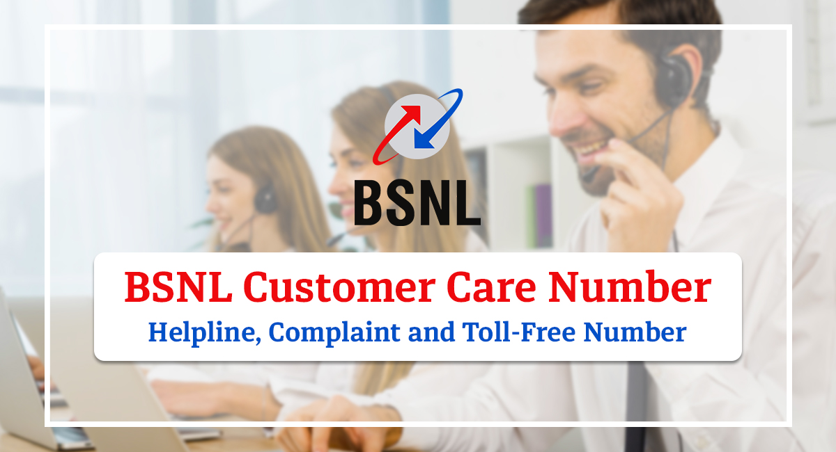 BSNL Customer care numbers