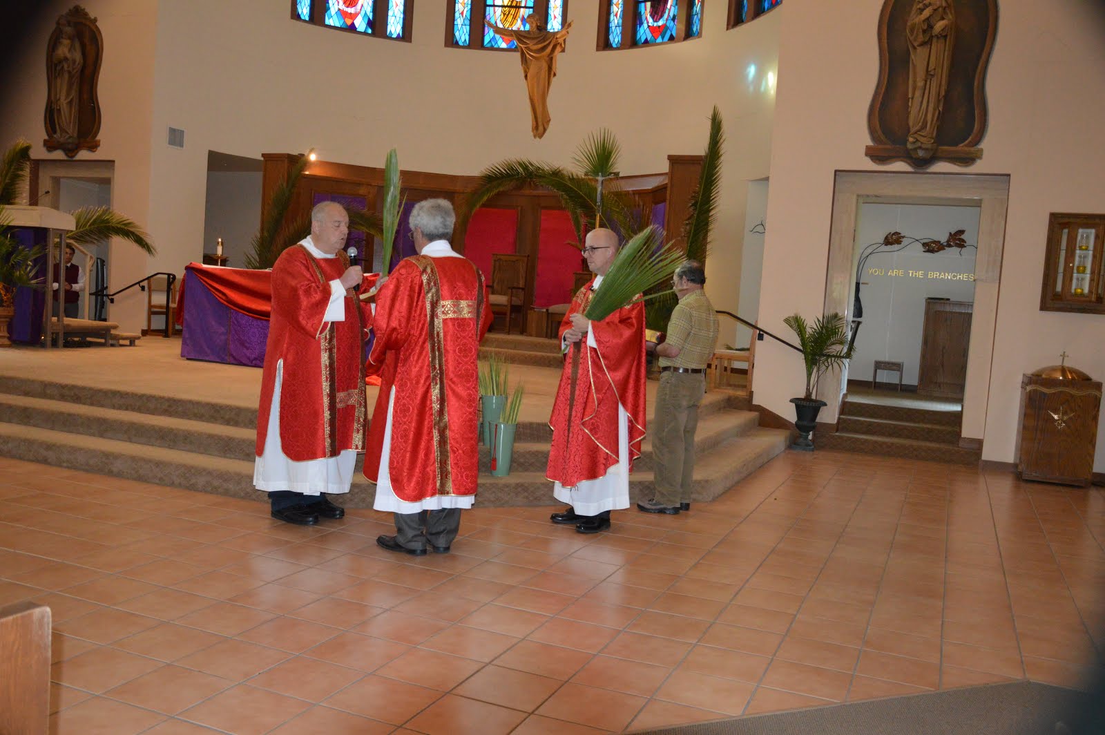 Father David Jenuwine: Palm Sunday @ St. Apollinaris Church