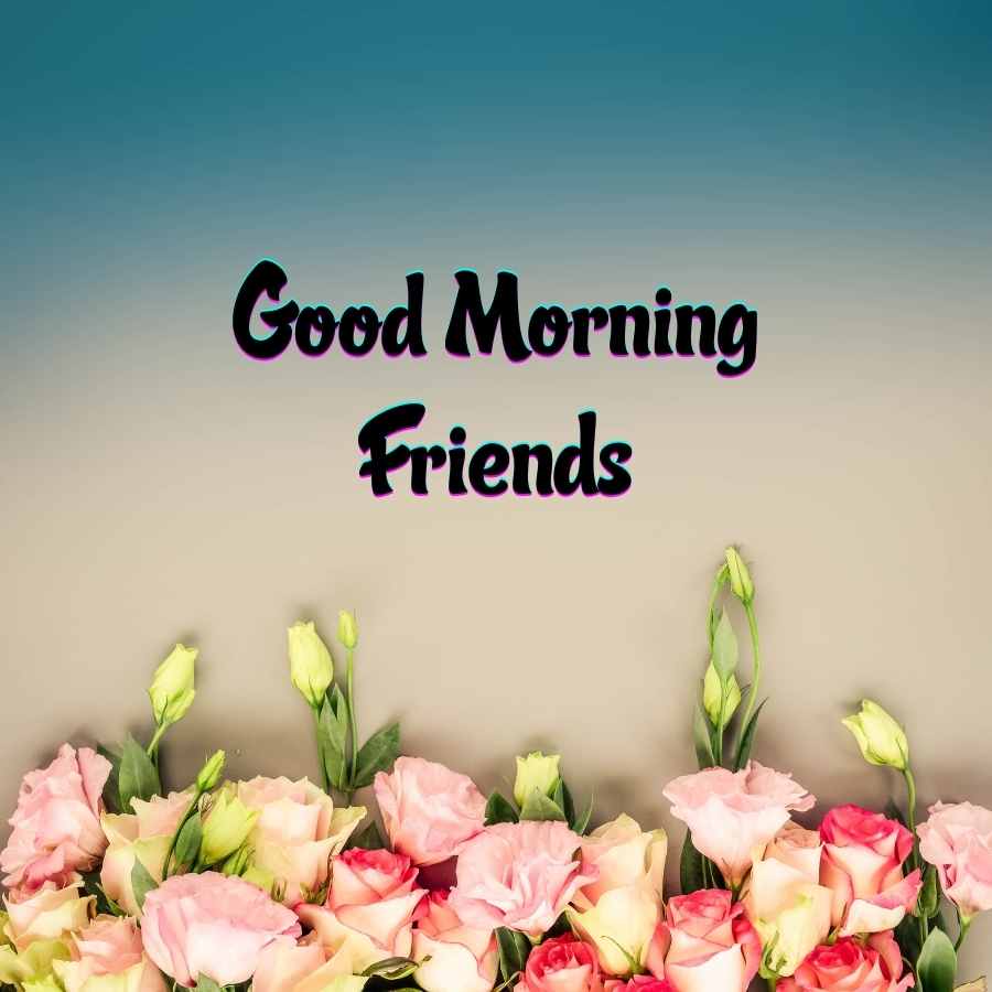 good morning dear friend images