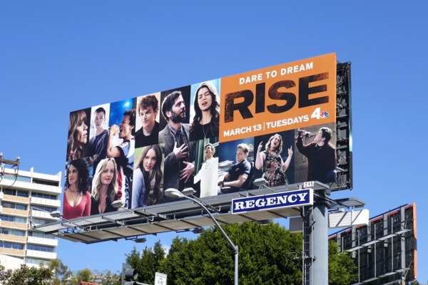 Rise series premiere billboard Rise series premiere billboard