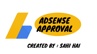 Google adsense approve