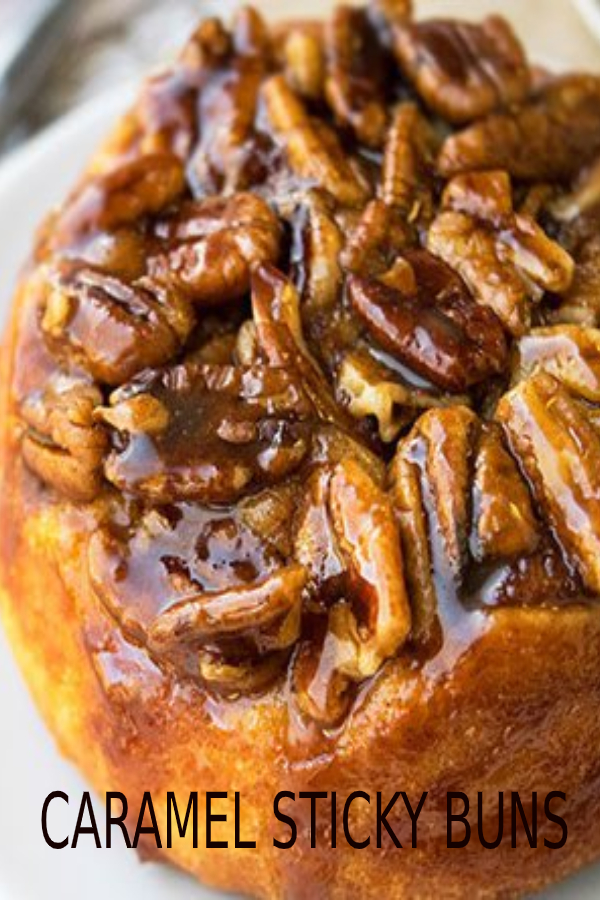 CARAMEL STICKY BUNS happy cook