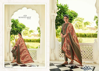 Mumtaz Arts Jamawar Jam Satin print Suits wholesaler