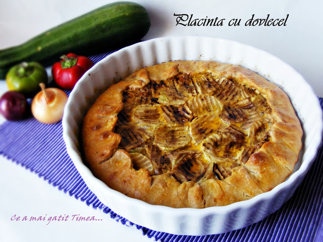 Placinta sarata cu zucchini