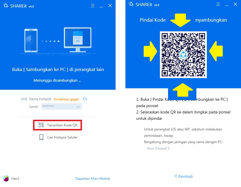 shareit qr shareit qr