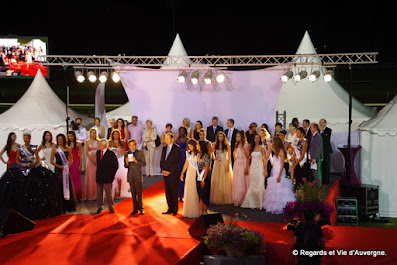 élection de Miss Auvergne 2015, Vichy.