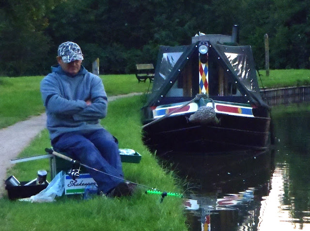Ivan Scallon fishing the Coventry Canal