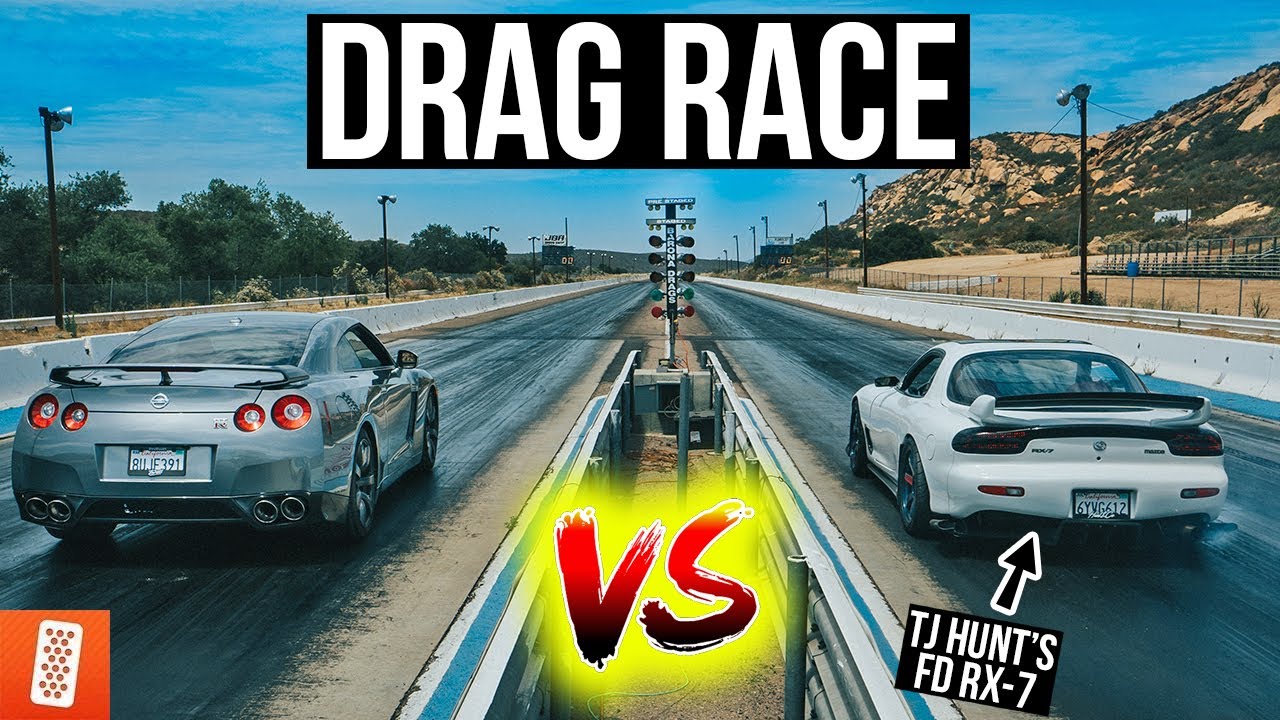 R35 GTR Finding out the LIMITS at the Drag Strip with TJ Hunt