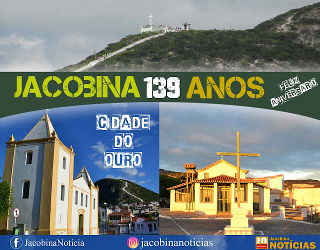Jacobina completa 139 anos; conheça a história do município