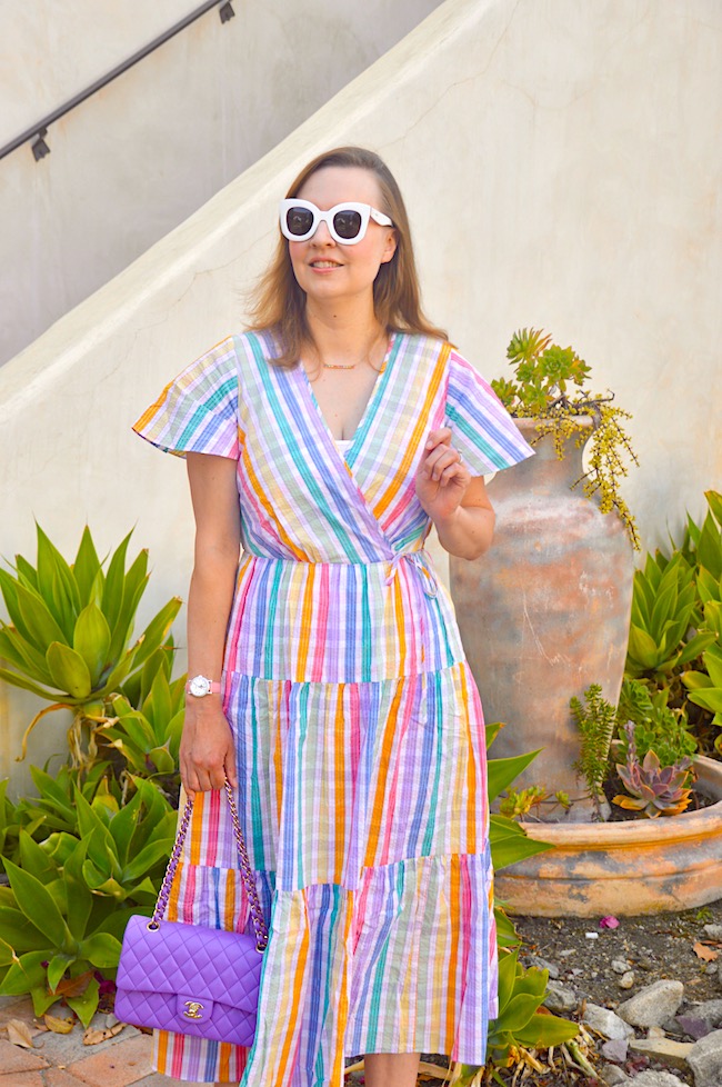 Hello Katie Girl: Pastel Rainbow Dress