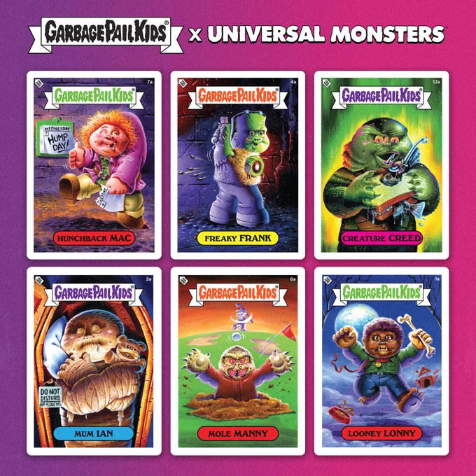 2019 Garbage Pail Kids GPK 6a of 10 Butt Ned 
