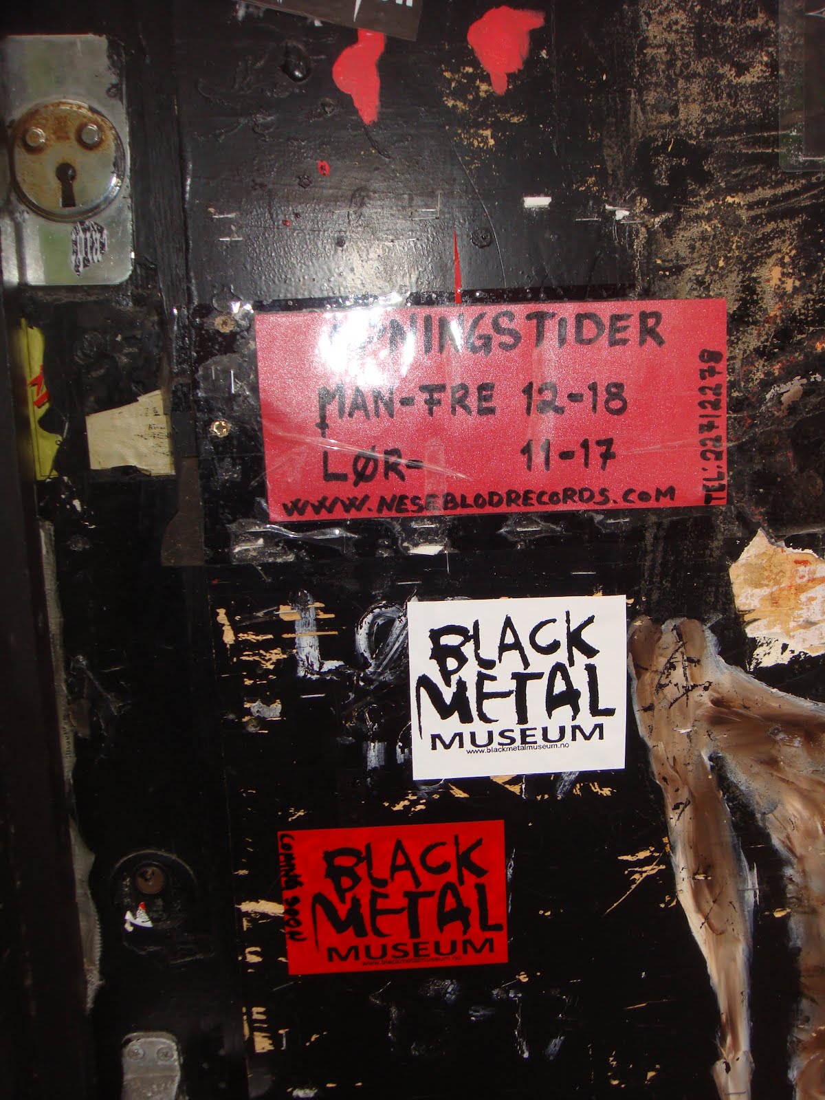 JUAN RAMÍREZ BIEDERMANN SABAOTH EN EL BLACK METAL MUSEUM DE OSLO