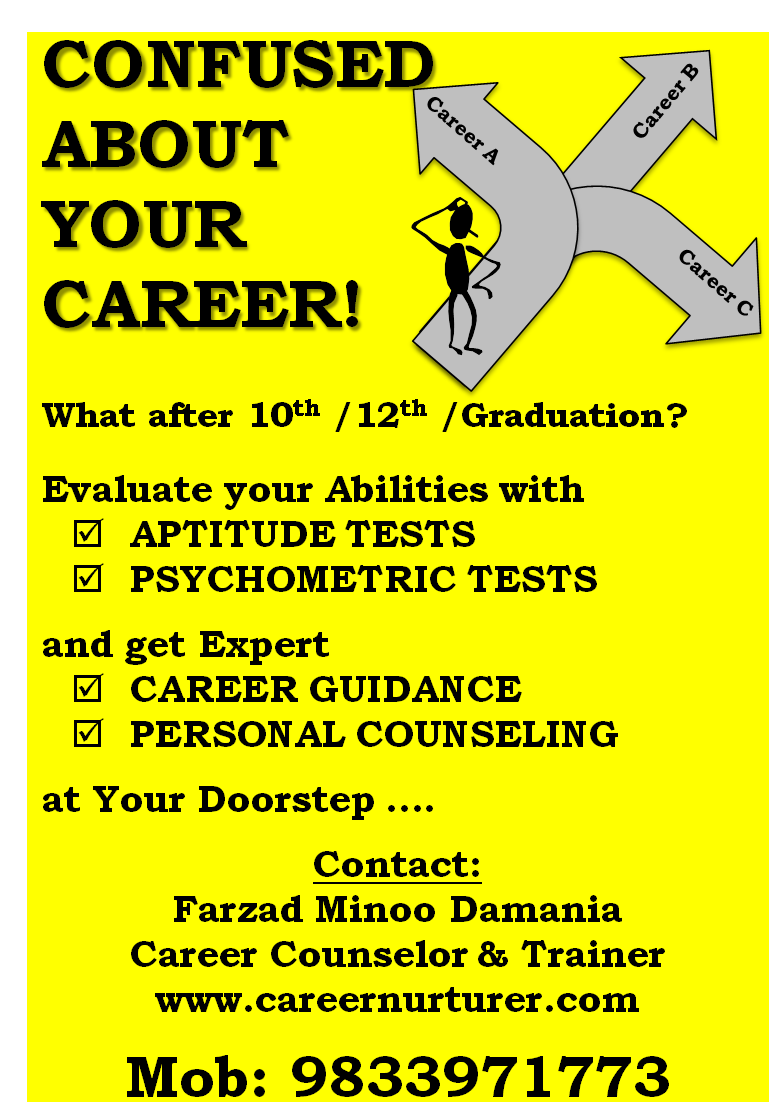 Career Counselling And Guidance Aptitude Test IQ Test Psychometric Test Career Counselling