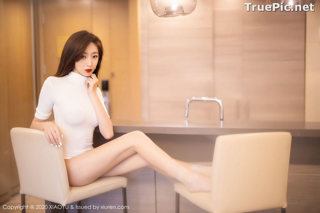 Image XiaoYu Vol.389 - Chinese Model - 安琪 Yee - Beautiful In White - TruePic.net - Picture-34