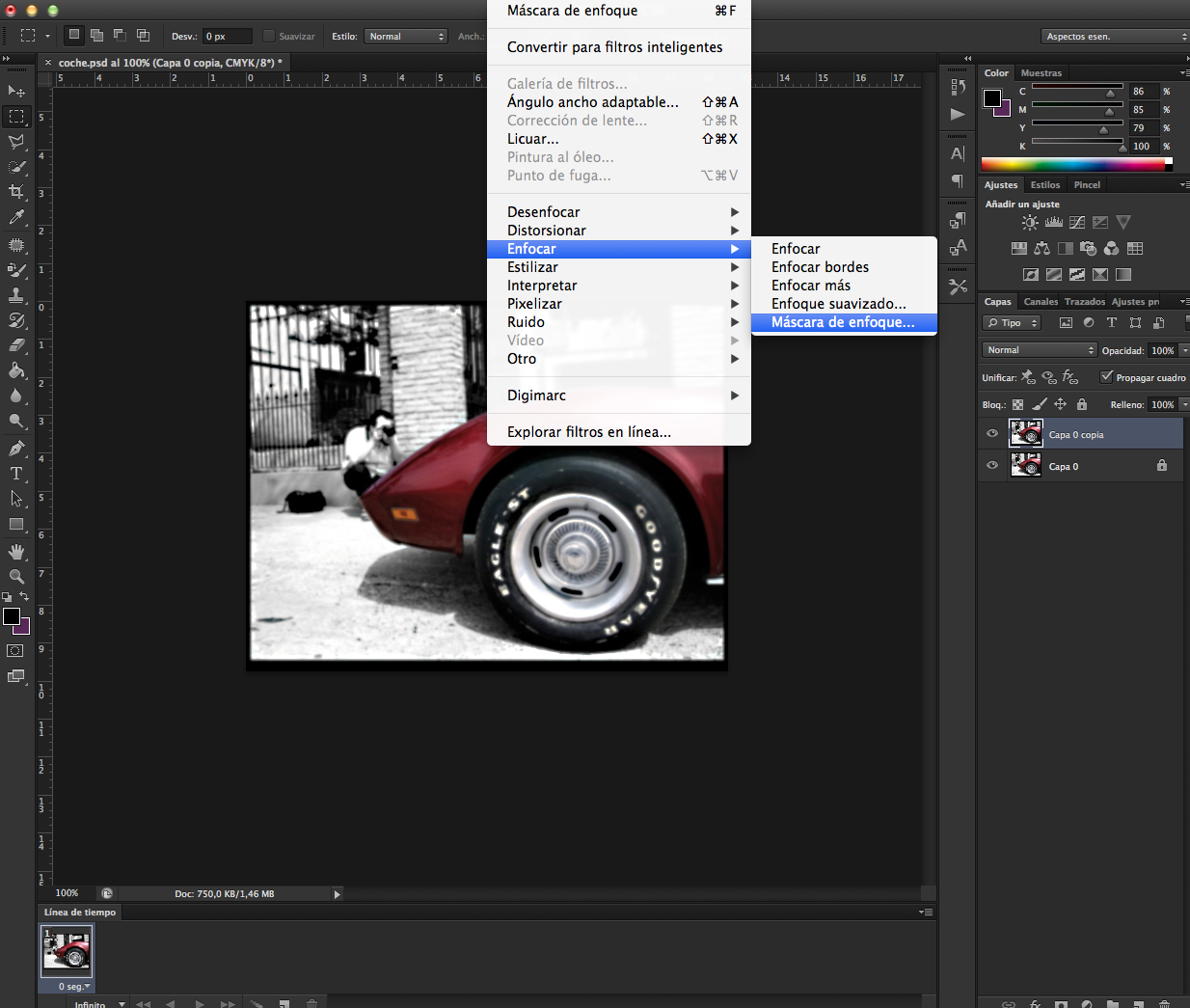graphics arts Mascara de enfoque en