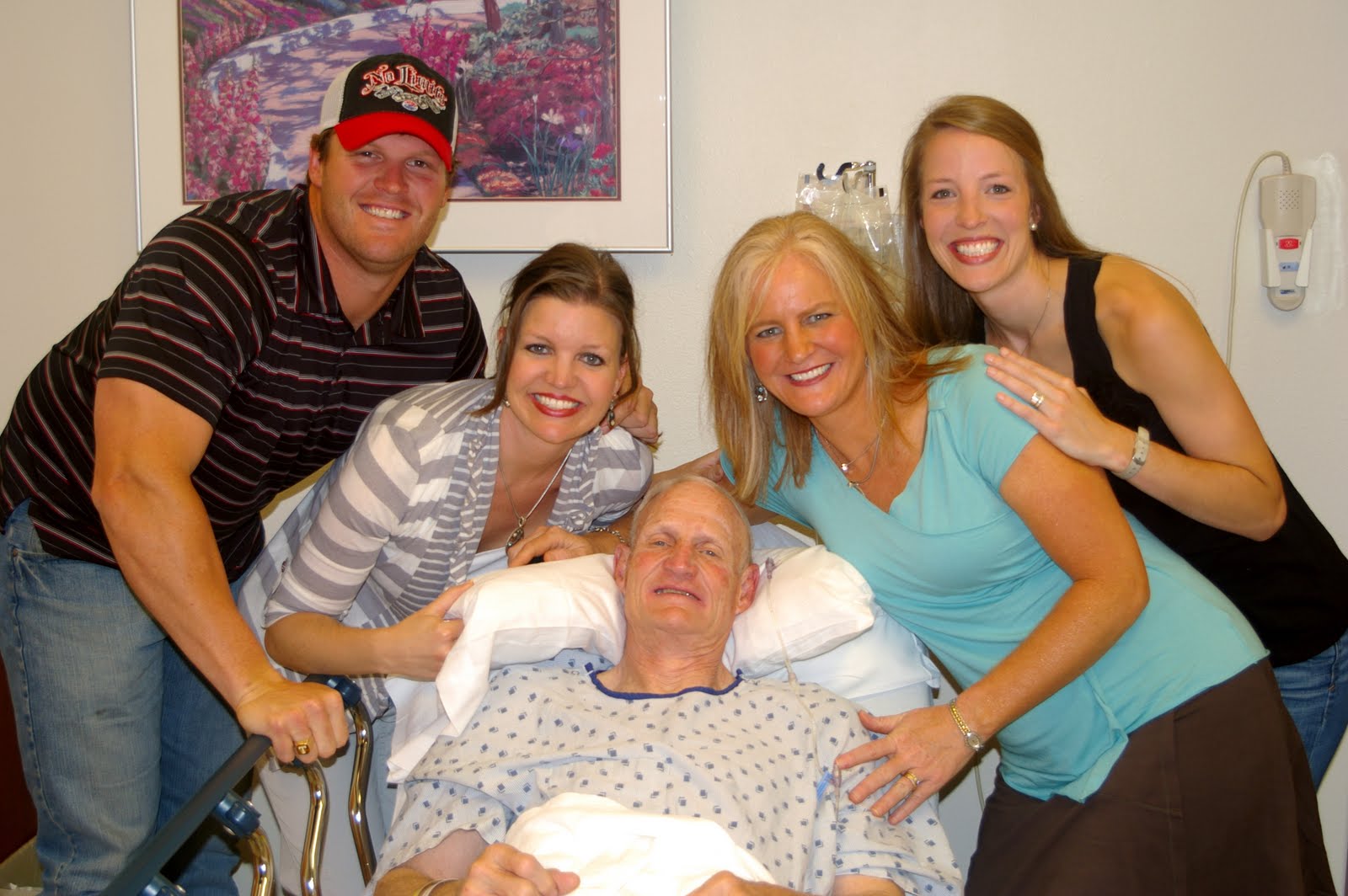 Team Janszen Dad's doing well.