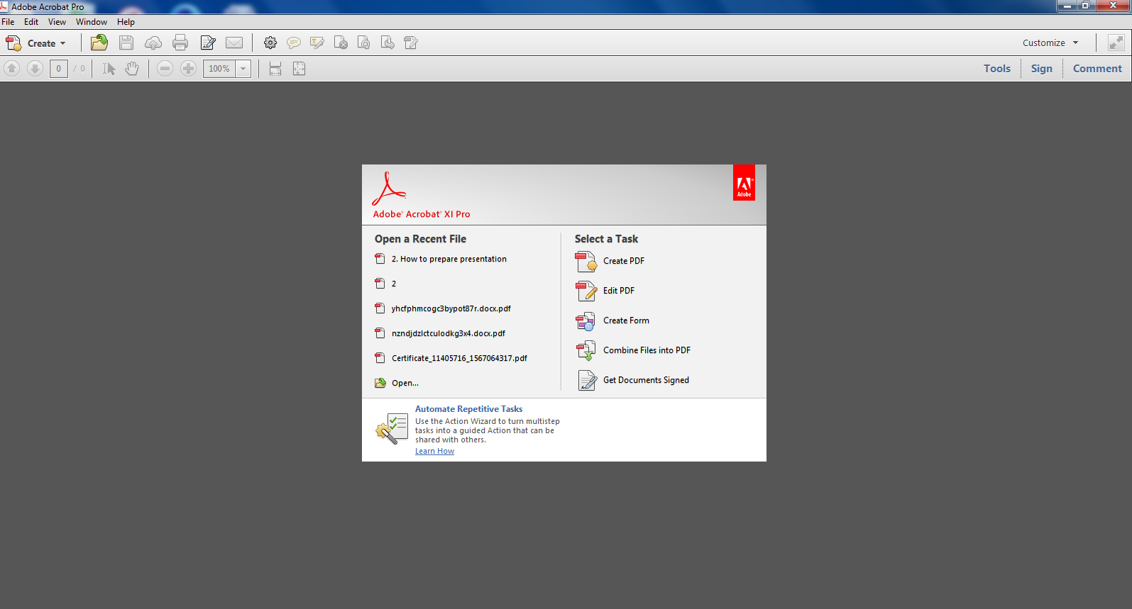 Как открыть файл adobe. Адобе акробат Интерфейс. \Adobe Acrobat x Pro 10.1.16. Файл Adobe. Adobe Acrobat Pro Интерфейс.