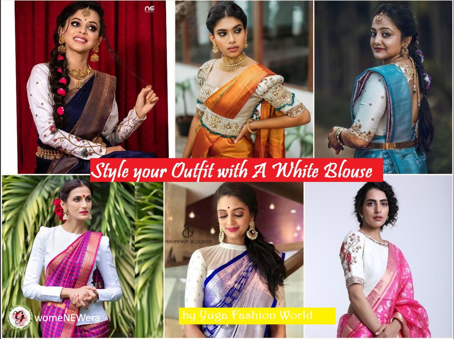 Style your Outfits with A White Blouse