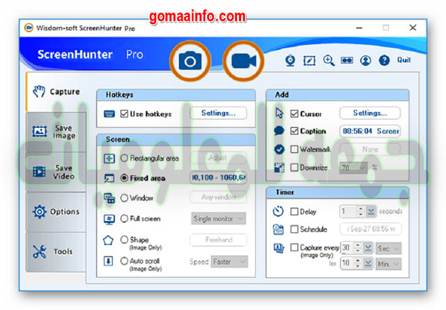 تحميل برنامج تصوير الشاشة الرائع | ScreenHunter Pro 7.0.1057 تحميل برنامج تصوير الشاشة الرائع | ScreenHunter Pro 7.0.1057