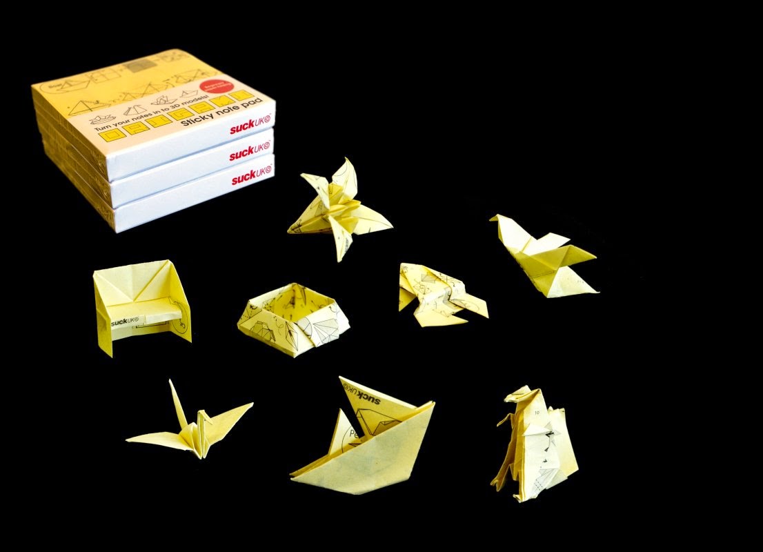 Step By Step Origami With Post It Notes Easy Jadwal Bus