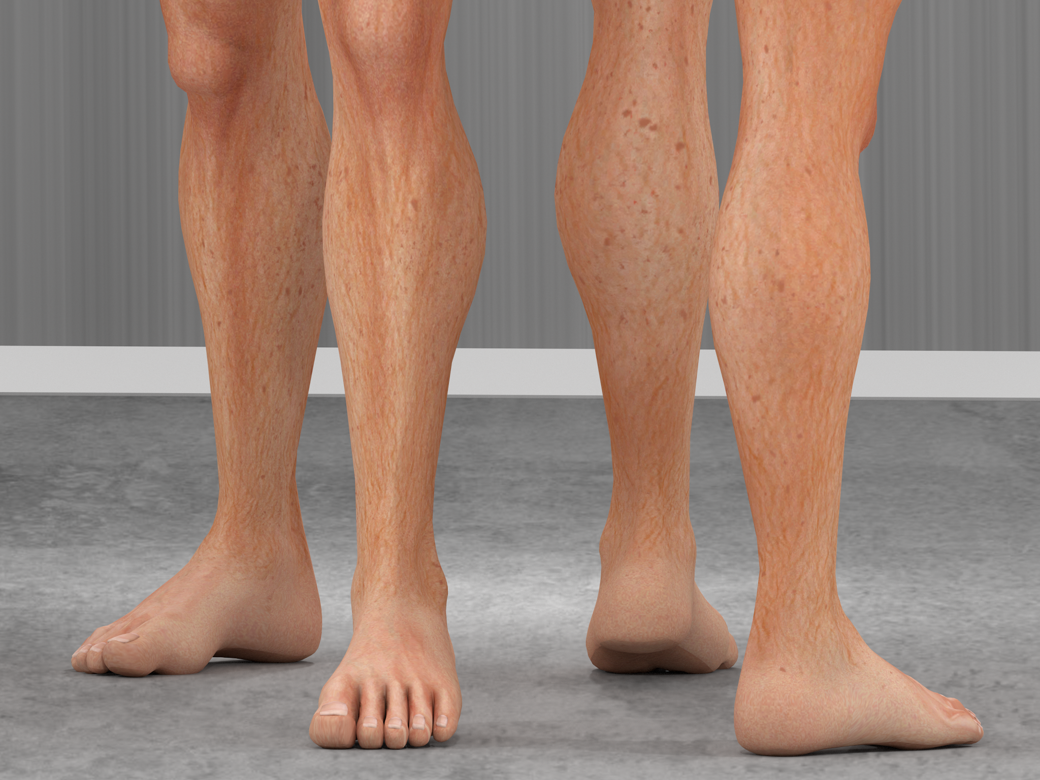 MALE DETAILED FEET SHOES AND DEFAULT REDHEADSIMS CC