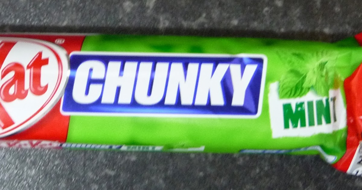 Something to look forward to Nestlé Kit Kat Chunky (mint)