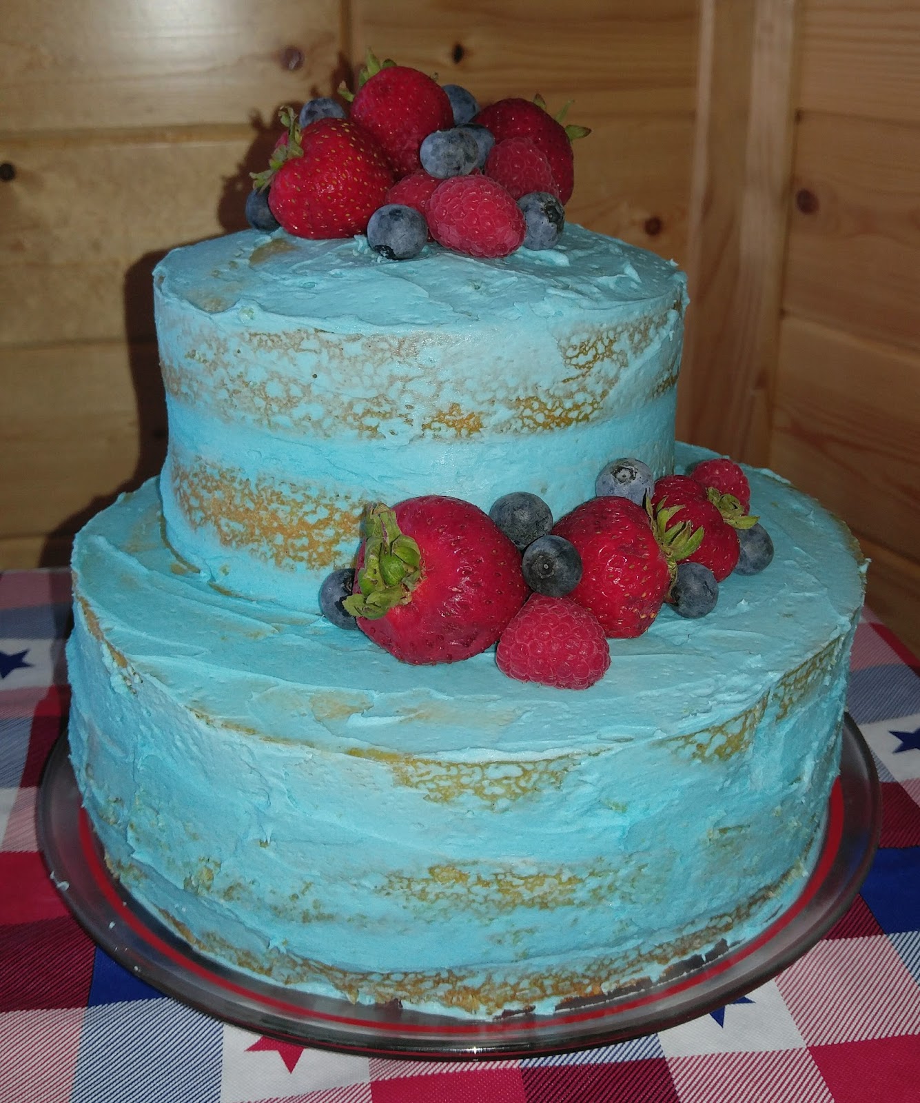 Rebecca's Amazing Creations Vanilla Bean Cake with Buttercream Frosting