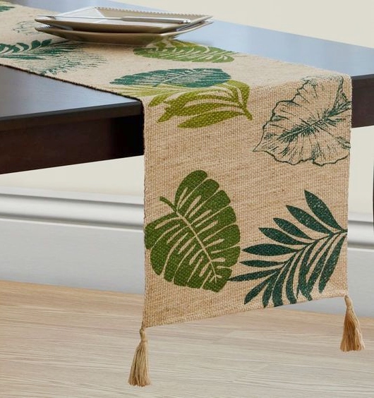 Palm Leaf Table Runner