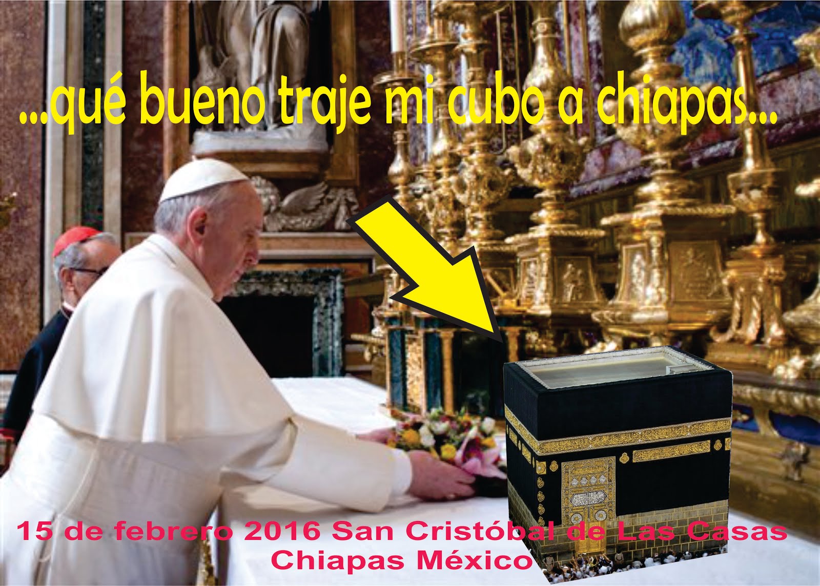 El Papa Francisco en San Cristóbal Chiapas