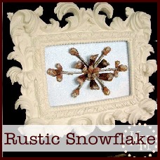 rustic snowflake
