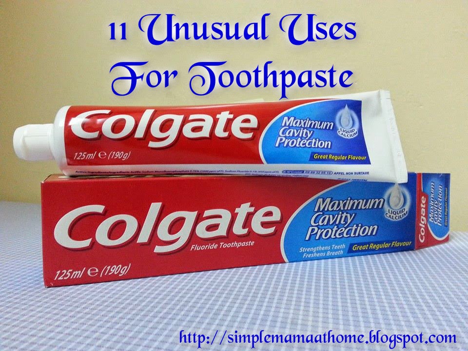 11 Unusual Uses For Toothpaste