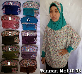 JILBAB TANGAN MOTIF 05