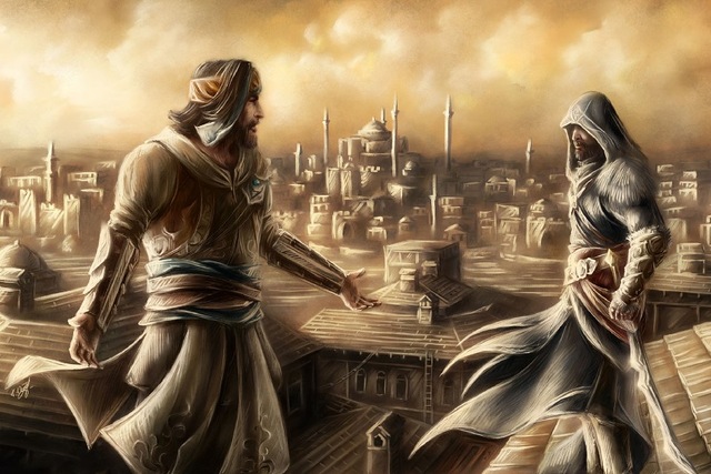 Assassin, Seni dalam Membunuh Assassin-Creed-permainan-Lukisan-atap-berbicara-kain-kain-sutra-art-wall-poster-dan-cetakan.jpg_640x640