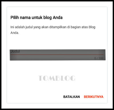 Judul Blog