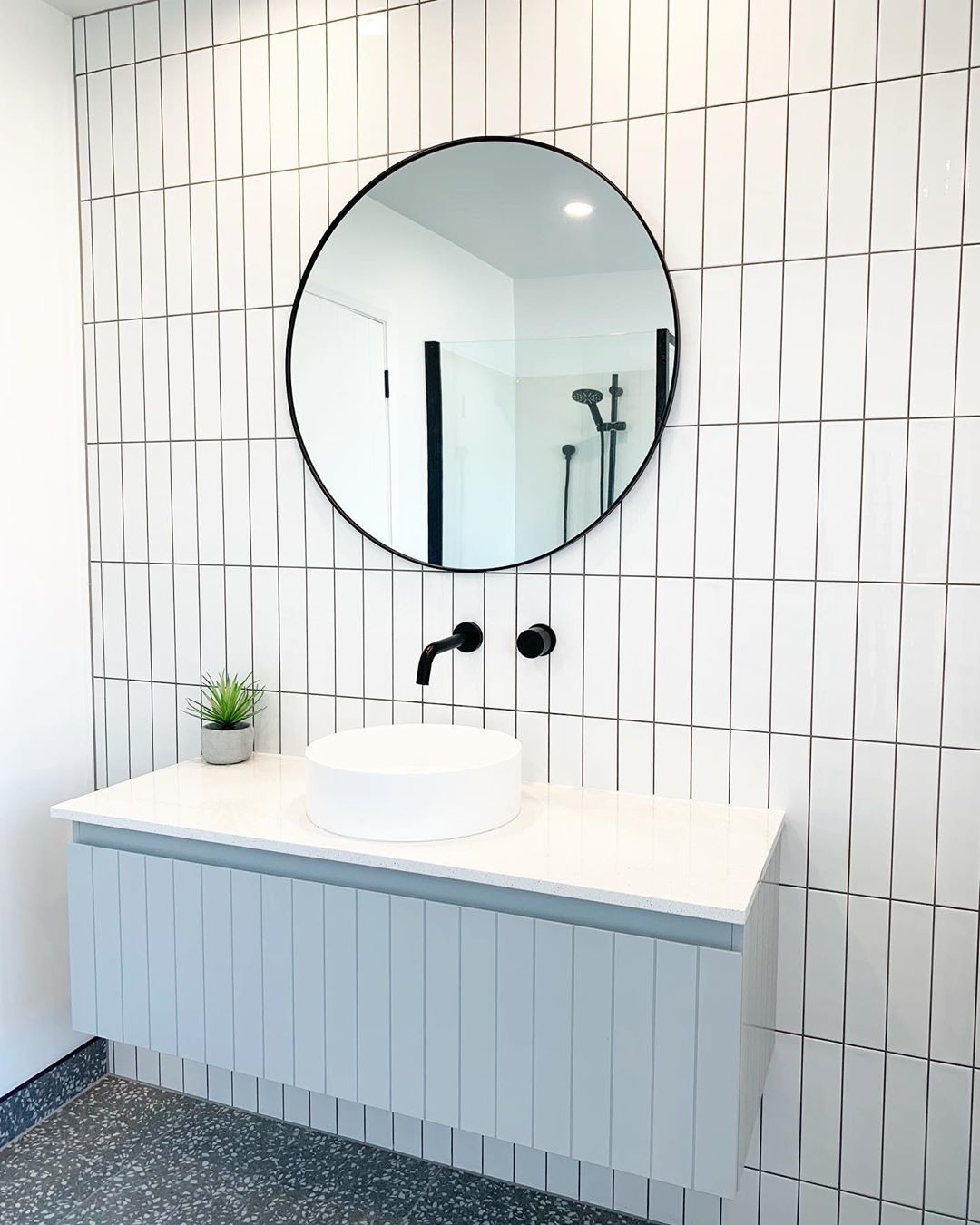 Marzua: Tendencia en el baño; los azulejos también se colocan en