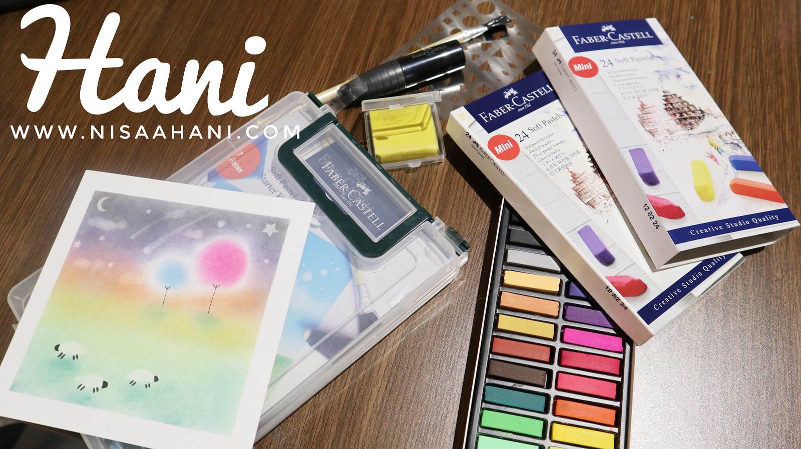 Soft Pastel Art Starter Kit Faber Castell Bantu Menenangkan Diri