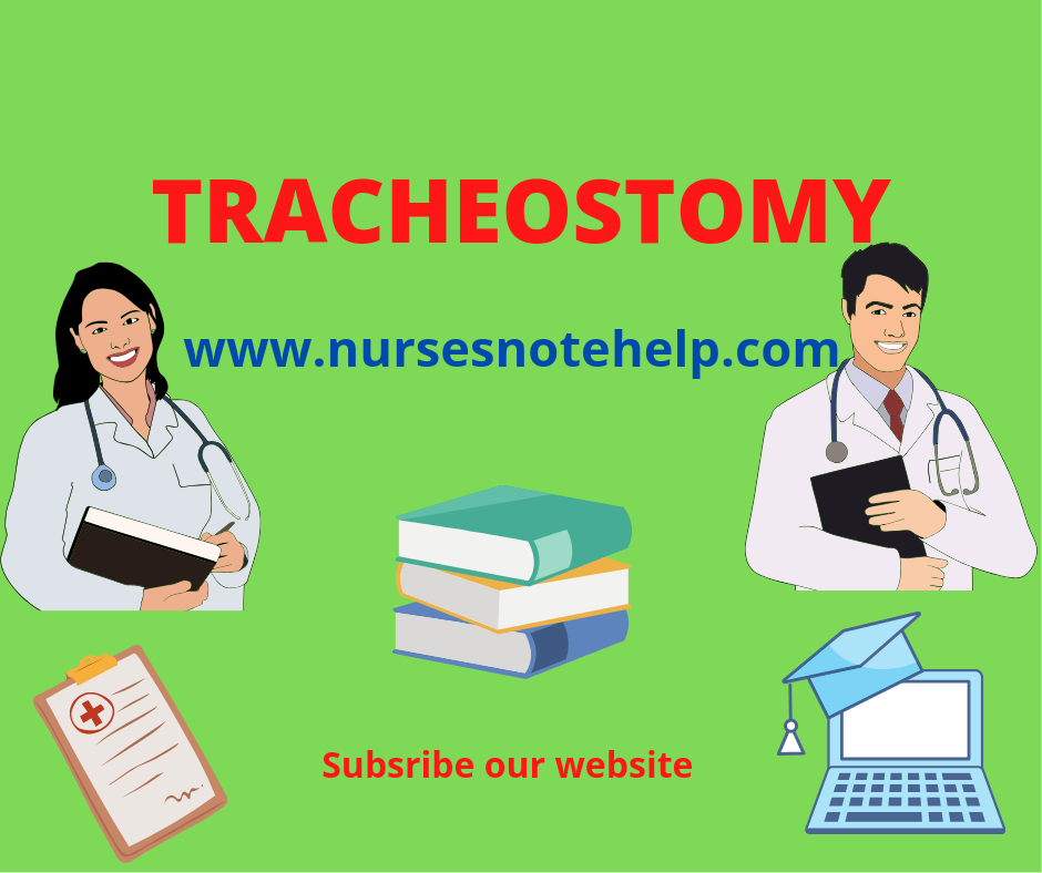 Tracheostomy Indications, Types, Complications by Nursesnote Nurses Note