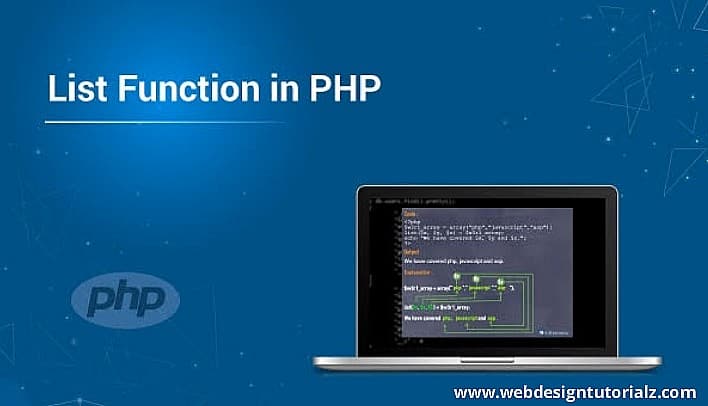 PHP | list() Function - WebDesignTutorialz