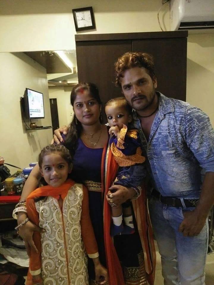 Bhojpuri Actor Khesari Lal Yadav Son (Beta) Wife, Daughter photos