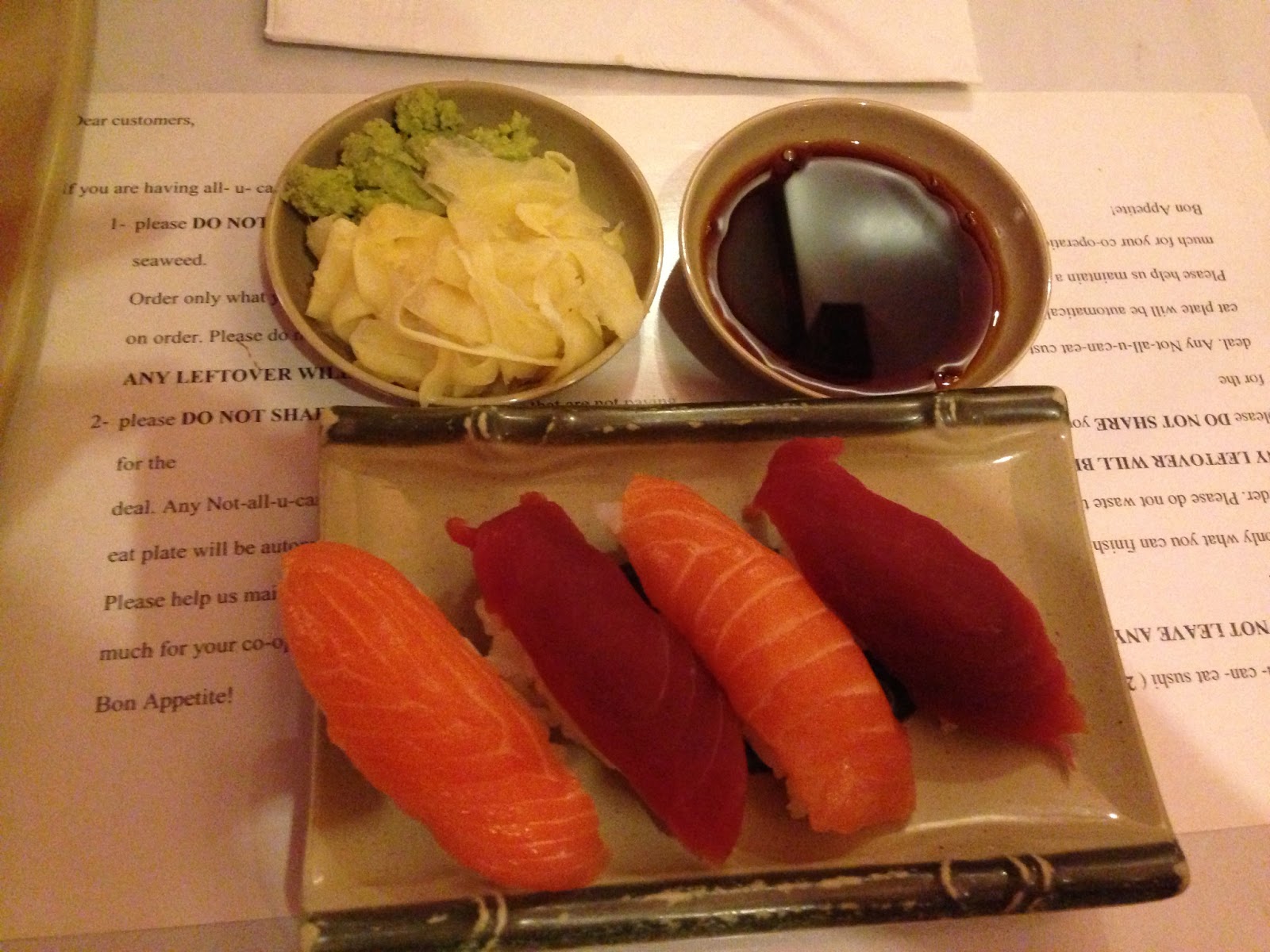 Beany Malone Yuka All You Can Eat Sushi