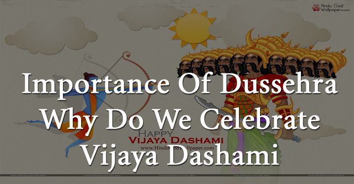essay on vijayadashami in english