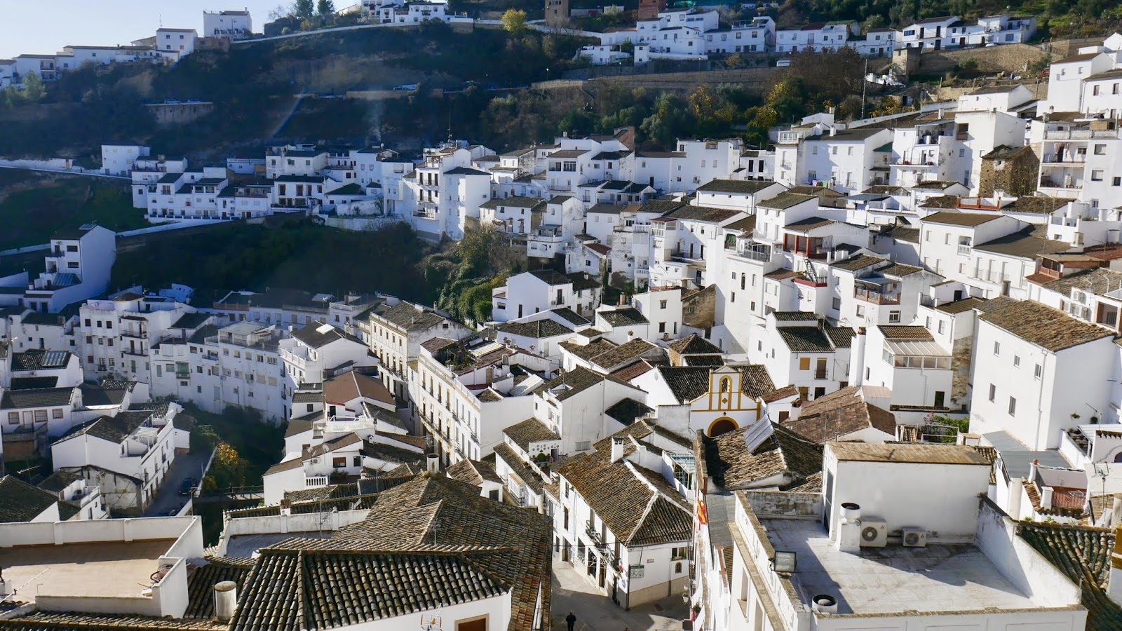 Vue depuis le mirador de Setenil de Las Bodegas