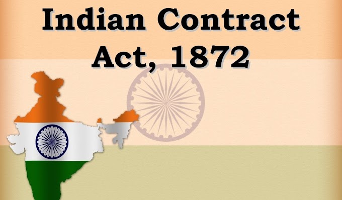 Introduction Of Indian Contract Act,1872.