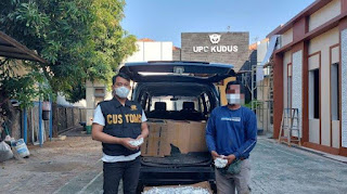 bea cukai kudus sita rokok ilegal1