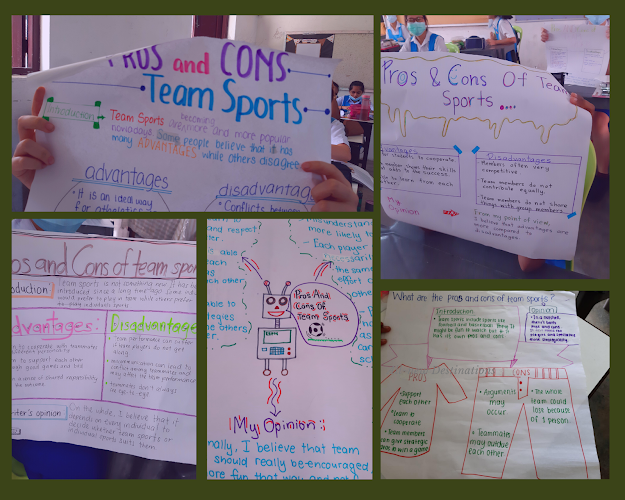 ENGLISH VIBES Writing About the Pros and Cons of Team Sports