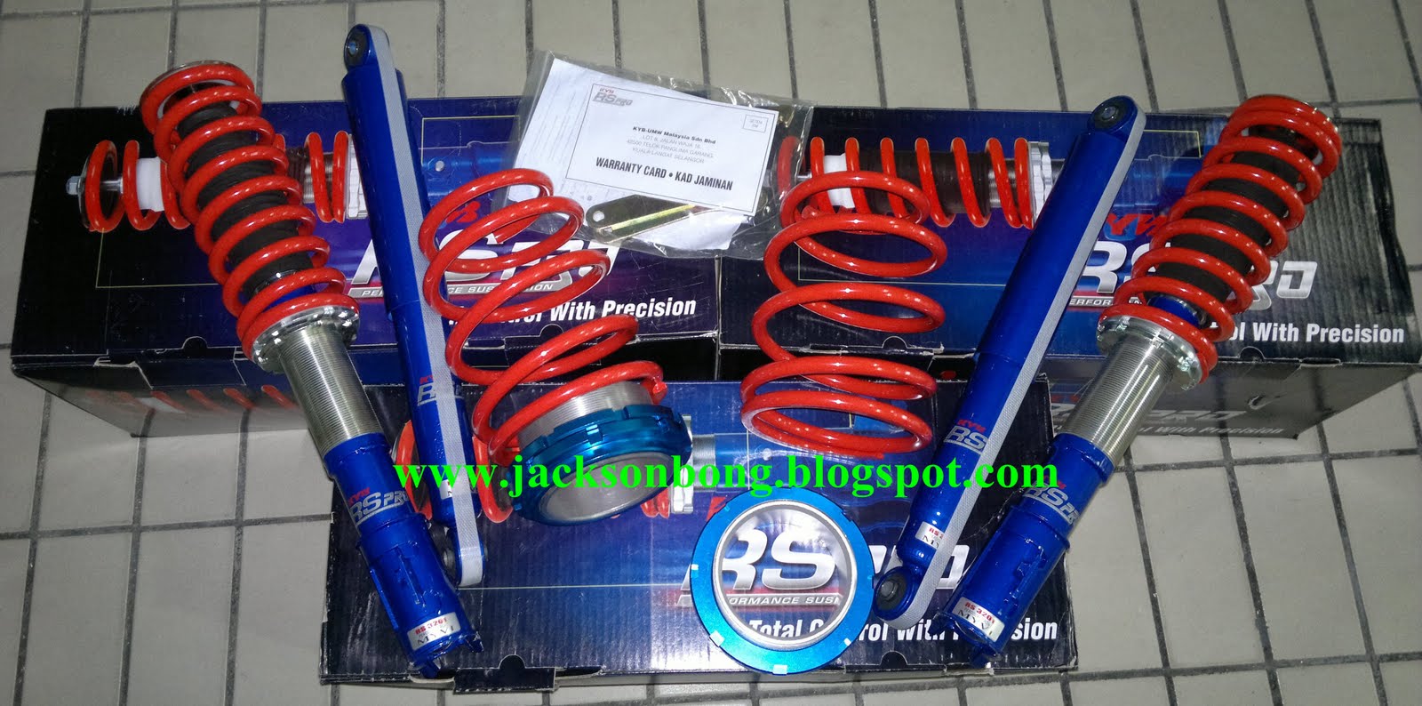 Proride Motorsports KYB RS PRO Hi Lo Adjustable Suspension