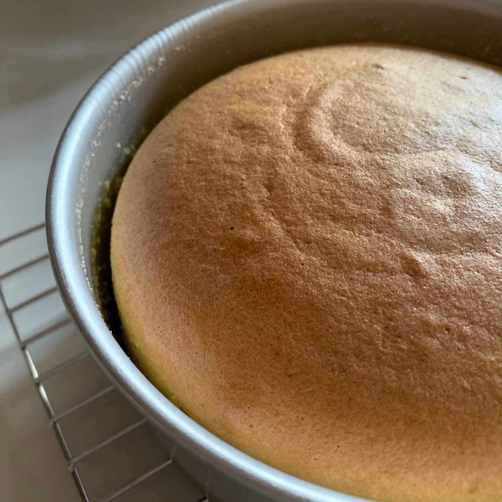 My Mind Patch Almond Butter Sponge Cake